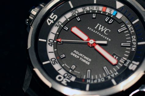 Introducing The IWC Aquatimer Deep Three, With Two